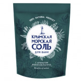 Соль натуральная Крымская морская  для ванн Можжевельник 1100 г.*3 6015
