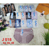 Плавки жен (F) (прод по 2) J018 синие