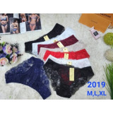 Плавки жен (M-XL) (прод по 3) 2019 красные