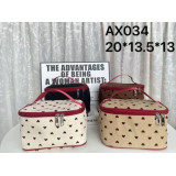 Косметичка жен AX-034 (21х12) беж