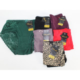 Плавки жен (2XL-5XL) (прод по 3) 7769 черные