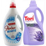 Гель д/стирки Perlux WHITE  1,98л 0377+Кондиционер д/белья 