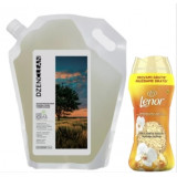 Гель д/стирки DzenClean Конц. универсал 3 л 6355+Парфюм.гранулы д/белья 