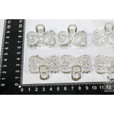 Краб металл GC-72-00108 (прод по 12) серебро