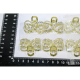 Краб металл GC-72-00108 (прод по 12) золото