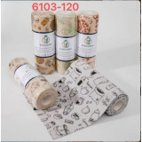 Салфетка кухонная рулон 25*25 20шт 6103