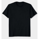 Футболка муж  100% cotton (56р) (прод по 5) черный