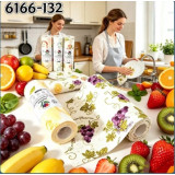 Салфетка кухонная рулон 25*25 20шт (прод по 4) 6166