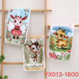Полотенце кух. м/ф 25х50 YX013 (прод по 12)