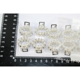 Краб мини металл GC-91-0085/1 (прод по 12) серебро