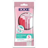 Бритвы Женские  EXXE одноразовые, 2 лезвия, 5 шт*36 7883