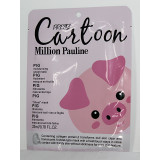 Ткан.маска  д/лица Million Pauline Pig (прод по 10) 3883