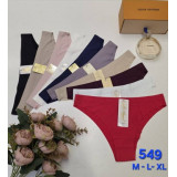 Плавки жен (M-XL) (прод по 3) 549 бордо