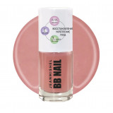 Лак укрепляющий  JEANMISHEL BB NAIL 12 мл тон 566 красно - розовый 2437