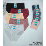 Плавки жен (4XL-6XL) (прод по 6) 8002 фиолет