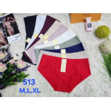 Плавки жен (M-XL) (прод по 3) 513 синий