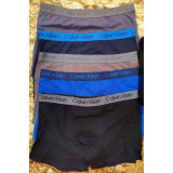 Боксерки муж Calvin Klein 0087 (L-3XL) (прод по 12) синий