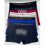 Боксерки муж TOMMY HILFIGER 0001 (L-3XL) (прод по 12) черный