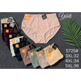 Плавки жен (3XL-5XL) (прод по 3) 5725 беж