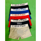 Боксерки муж Calvin Klein (4ХL-7XL) (прод по 12) 0002С зеленый