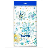 Скатерть одноразовая 120x180  Снежинки*50 1531